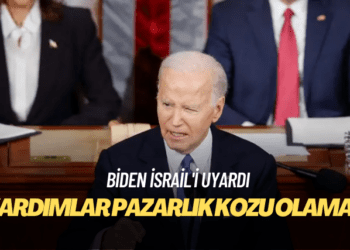 Biden İsrail’i uyardı: Yardımlar pazarlık kozu olamaz