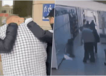 Öğretmene yumruk atan veli yakalandı