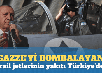 Gazze’yi bombalayan İsrail jetlerinin yakıtı Türkiye’den