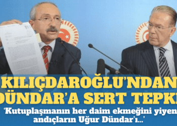 Kılıçdaroğlu’ndan Uğur Dündar’a sert tepki: ‘Kutuplaşmanın her daim ekmeğini yiyen andıçların Uğur Dündar’ı…’
