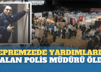 Depremzedelere gönderilen yardım malzemelerini çalan polis müdürü öldü
