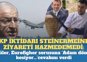 AKP iktidarı ziyareti hazmedemedi: Yaşar Güler, Eurofigher sorusuna ‘Adam döner kesiyor…’ cevabını verdi