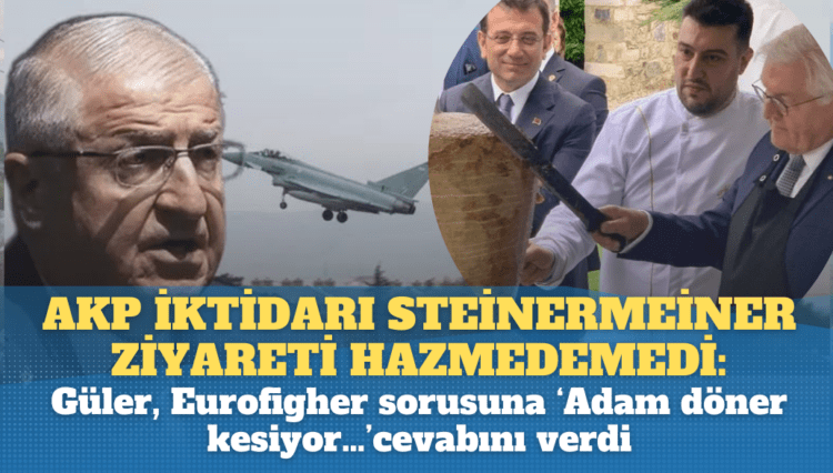 AKP iktidarı ziyareti hazmedemedi: Yaşar Güler, Eurofigher sorusuna ‘Adam döner kesiyor…’ cevabını verdi
