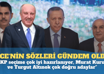 Muharrem İnce’nin tutmayan öngörüsü günden oldu: “AKP seçime çok iyi hazırlanıyor, Murat Kurum ve Turgut Altınok çok doğru adaylar. İYİ Parti, CHP’ye kaybettiren olacak.”