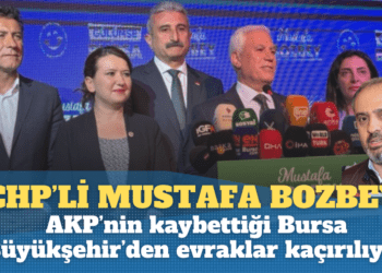 CHP’li Bozbey’den çarpıcı iddia: AKP’nin kaybettiği Bursa Büyükşehir’den evraklar kaçırılıyor