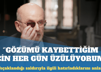 Salman Rüşdi uğradığı bıçaklı saldırıyı anlattı: Gözümü kaybettiğim için her gün üzülüyorum