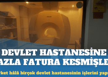 Devlet hastanesine kestikleri faturaları kabartmışlar