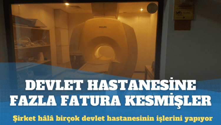 Devlet hastanesine kestikleri faturaları kabartmışlar