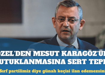 Özgür Özel’den Mesut Kocagöz’ün tutuklanmasına sert tepki