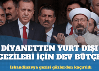 Diyanetten yurt dışı geziler için milyon TL’ler