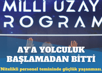 Ay’a yolculuk başlamadan bitti