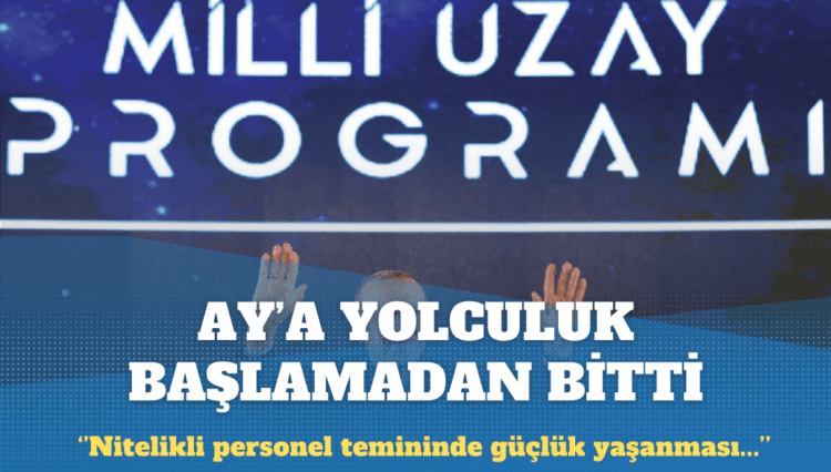 Ay’a yolculuk başlamadan bitti