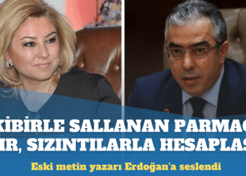 Eski metin yazarından Erdoğan’a: O parmağı kırmalı, sızıntılarla hesaplaşmalı