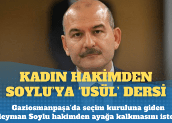Soylu’ya ‘Ben hakimim’ yanıtı