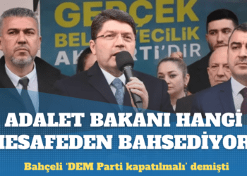 Bahçeli’nin ‘DEM Parti kapatılmalı’ çağrısına adalet bakanından destek