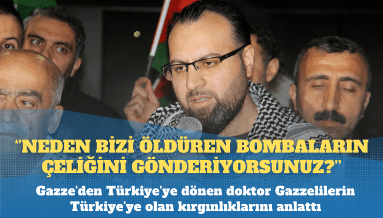 Gazzeliler soruyor: Bizi öldüren bombaların çeliğini neden gönderiyorsunuz?