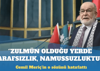 Cemil Meriç’in o sözünü hatırlattı: Zulmün olduğu yerde tarafsızlık; namussuzluktur