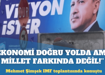 Mehmet Şimşek’e göre Türkiye ekonomisi doğru yolda ama millet farkında değil!