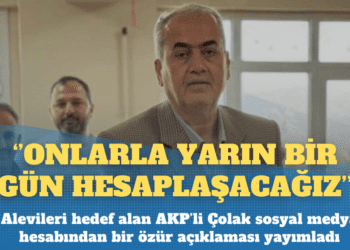 AKP’li başkandan Alevilere tehdit: Onlarla yarın bir gün hesaplaşacağız