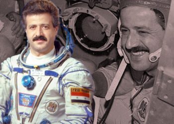 Suriyeli astronot son yolculuğuna uğurlandı