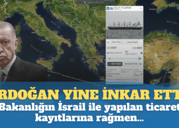 Erdoğan yine inkar etti: Bakanlığın İsrail ile yapılan ticaret kayıtlarına rağmen…