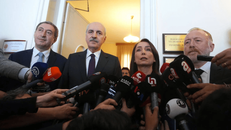 Kurtulmuş’tan DEM Parti’ye ‘yeni anayasa’ ziyareti