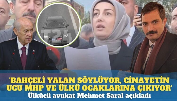 ‘Bahçeli yalan söylüyor, Sinan Ateş cinayetinin ucu MHP’ye ve Ülkü Ocaklarına çıkıyor’: Ülkücü avukat Mehmet Saral açıkladı