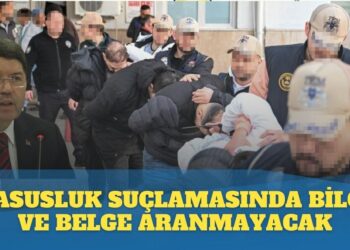 Casusluk suçlamasında bilgi ve belge aranmayacak