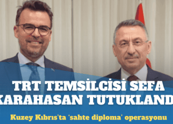 Kuzey Kıbrıs’ta ‘sahte diploma’ operasyonu: TRT temsilcisi Sefa Karahasan tutuklandı