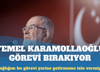 Saadet Partisi Genel Başkanı Temel Karamollaoğlu genel başkanlık görevini bırakacağını açıkladı
