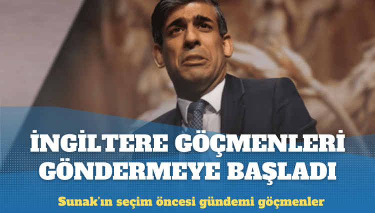 İngiltere, düzensiz göçmenleri Ruanda’ya göndermeye başladı