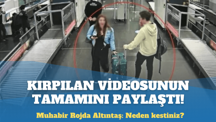 DHA muhabiri kırpılan videosunun tamamını paylaştı