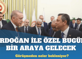 Erdoğan ve Özel bugün bir araya gelecek: Görüşmeden neler bekleniyor?
