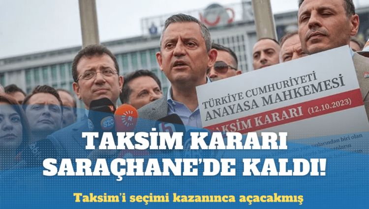 Özgür Özel polis barikatını önümüzdeki seçimi kazanınca kaldıracakmış