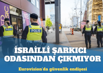 Eurovision’da bir şarkıcının Filistin kefiyesi ile sahneye çıkması tartışma yarattı