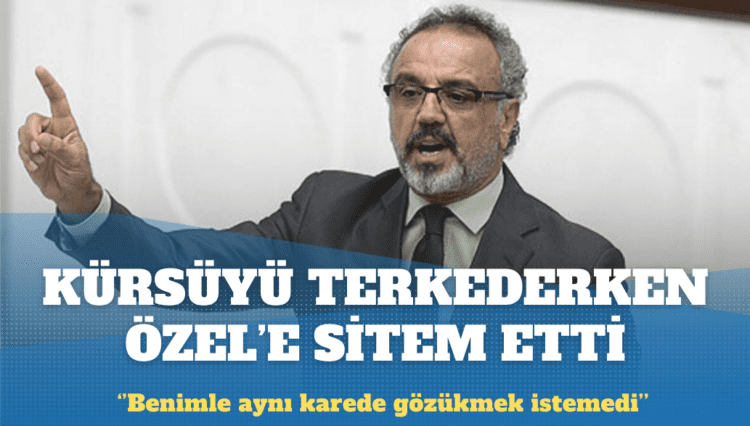 Sırrı Sakık: Özgür Özel benimle aynı karede gözükmek istemedi
