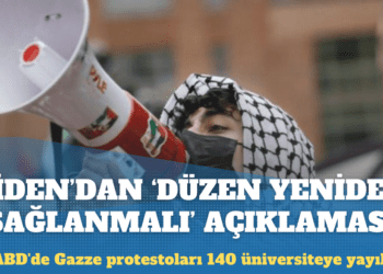 ABD’de 140 üniversiteye yayılan Gazze protestoları: Biden’dan ‘Düzen yeniden sağlanmalı’ açıklaması