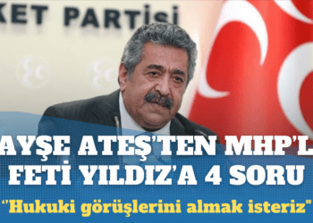 Ayşe Ateş’ten, MHP’li Feti Yıldız’a 4 soru
