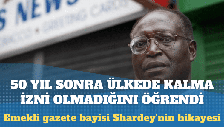 İngiltere’de bir kişi yaklaşık 50 yıl sonra ülkede kalmak için gerekli izninin olmadığını öğrendi