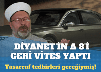 Diyanet, Audi A8’i geri verdi