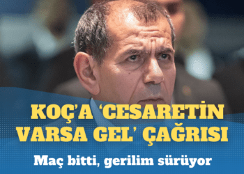 Özbek’ten Koç’a ‘Cesaretin varsa gel’ çağrısı