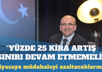 Mehmet Şimşek: Yüzde 25 kira artış sınırı devam etmemeli