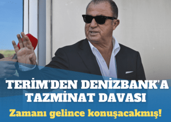 Fatih Terim’den Denizbank’a tazminat davası