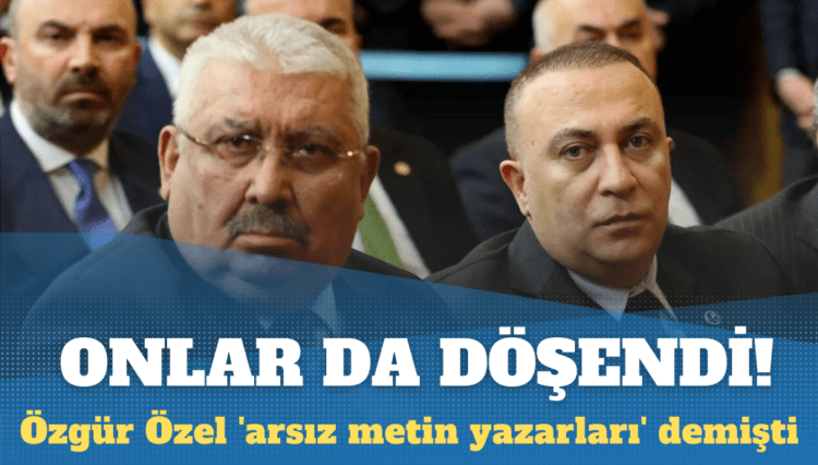 Özgür Özel ‘arsız metin yazarları’ demişti: MHP’li iki isim tehdit ve hakaretle karşılık verdi!