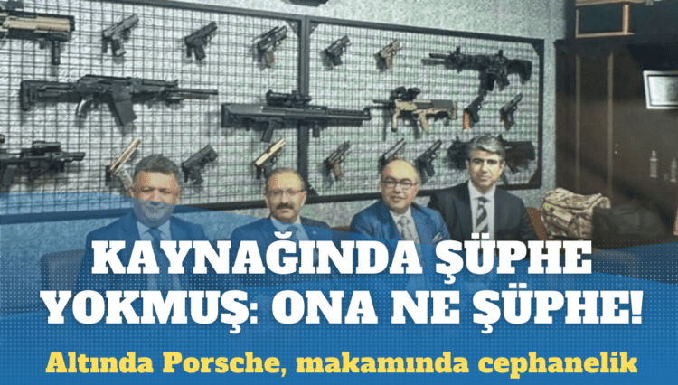 Altında Porsche, makamında 7’si uzun namlulu 20 silah: Yargıtay Başkanı takdirlerini iletti