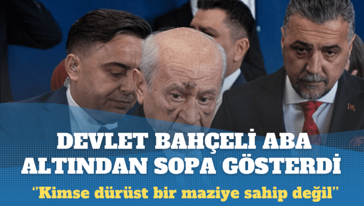 Bahçeli: Kimse bizlere adalet ve hukuk hatırlatması yapacak kadar samimi, dürüst bir maziye sahip değildir