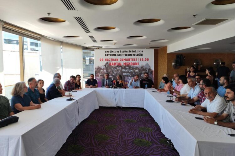 İstanbul’da “kayyumlara hayır” mitingi 29 Haziran’da