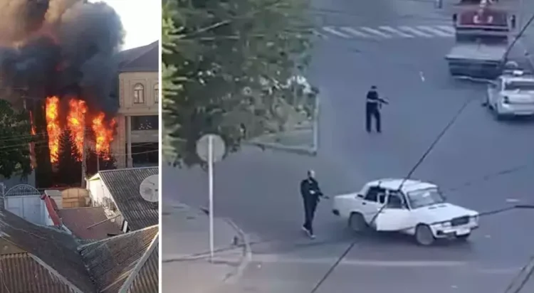 Rusya’da sinagoga, kiliseye ve polise eş zamanlı terör saldırısı: Ölü ve yaralılar var