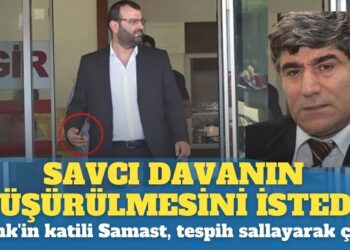 Savcı davanın düşürülmesini istedi: Hrant’ın katili Samast, adliyeden tespih sallayarak çıktı