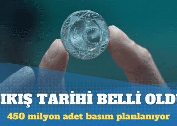 Madeni 5 liranın piyasaya çıkış tarihi belli oldu